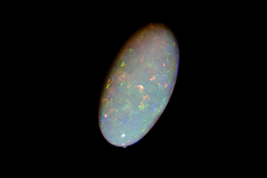 Genuine Australian Opal Loose Stone - Large Fire Opal Gem - Multi Color Natural Stone