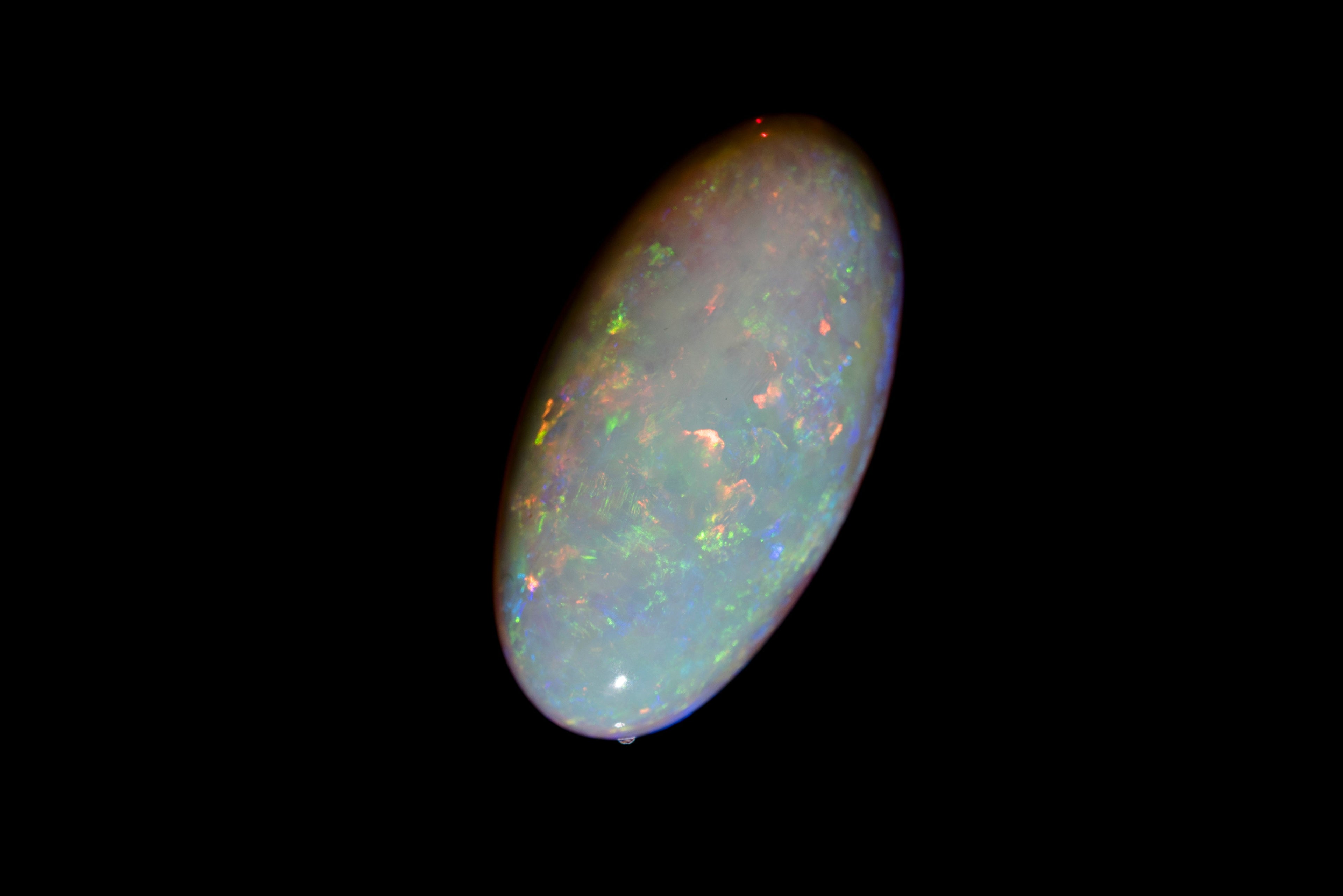 Genuine Australian Opal Loose Stone - Large Fire Opal Gem - Multi Color Natural Stone