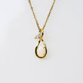 Australian Opal Jewelry - Treasured White Opal Necklace - Authentic Australian Solid Opal Necklace Pendant in Sterling Silver Yellow Gold Plated