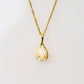 Handmade Australian Opal Jewelry - Multi Color White Opal Necklace - Australian Solid Opal Sterling Silver Yellow Gold Plating
