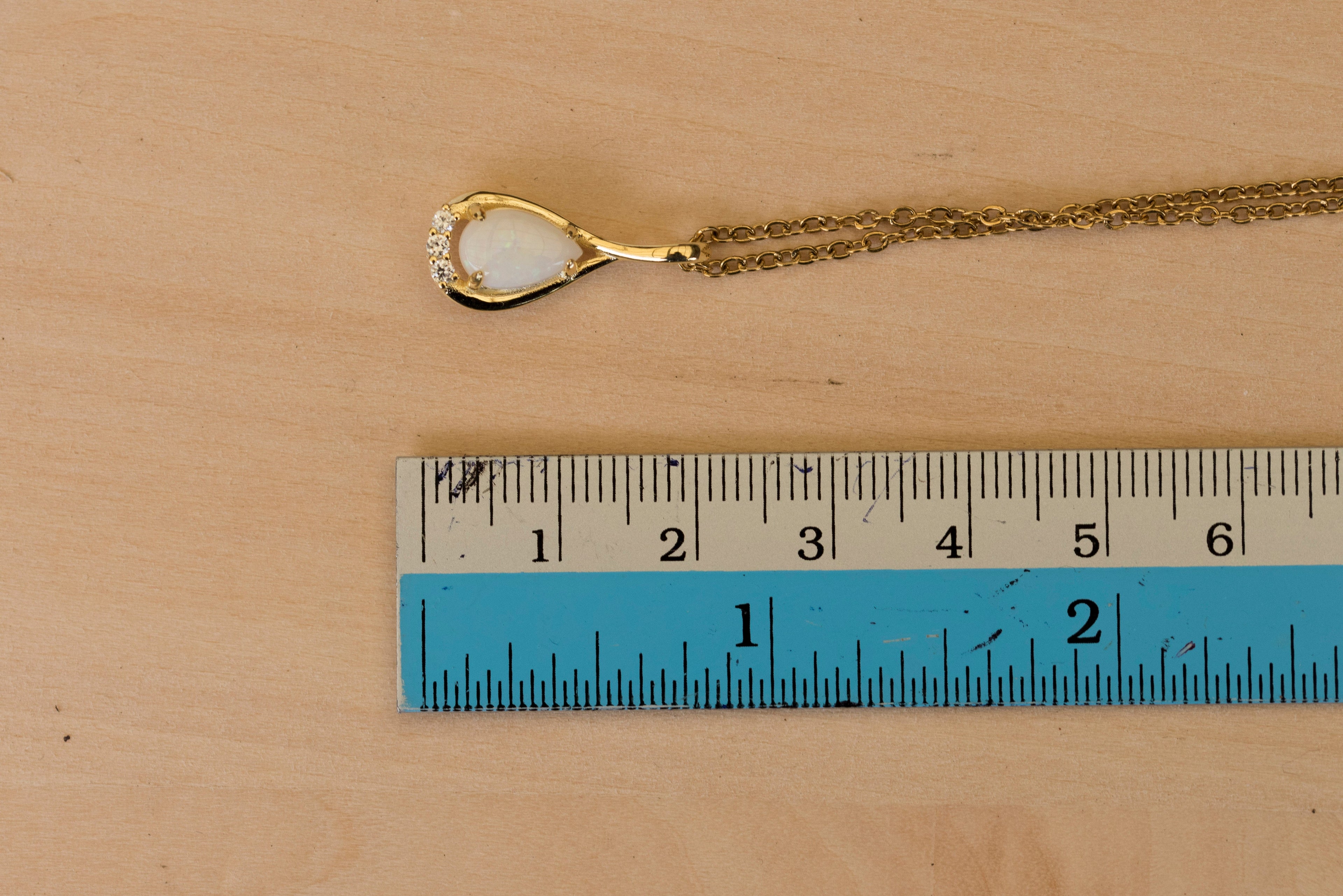 Handmade Australian Opal Jewelry - Multi Color White Opal Necklace - Australian Solid Opal Sterling Silver Yellow Gold Plating