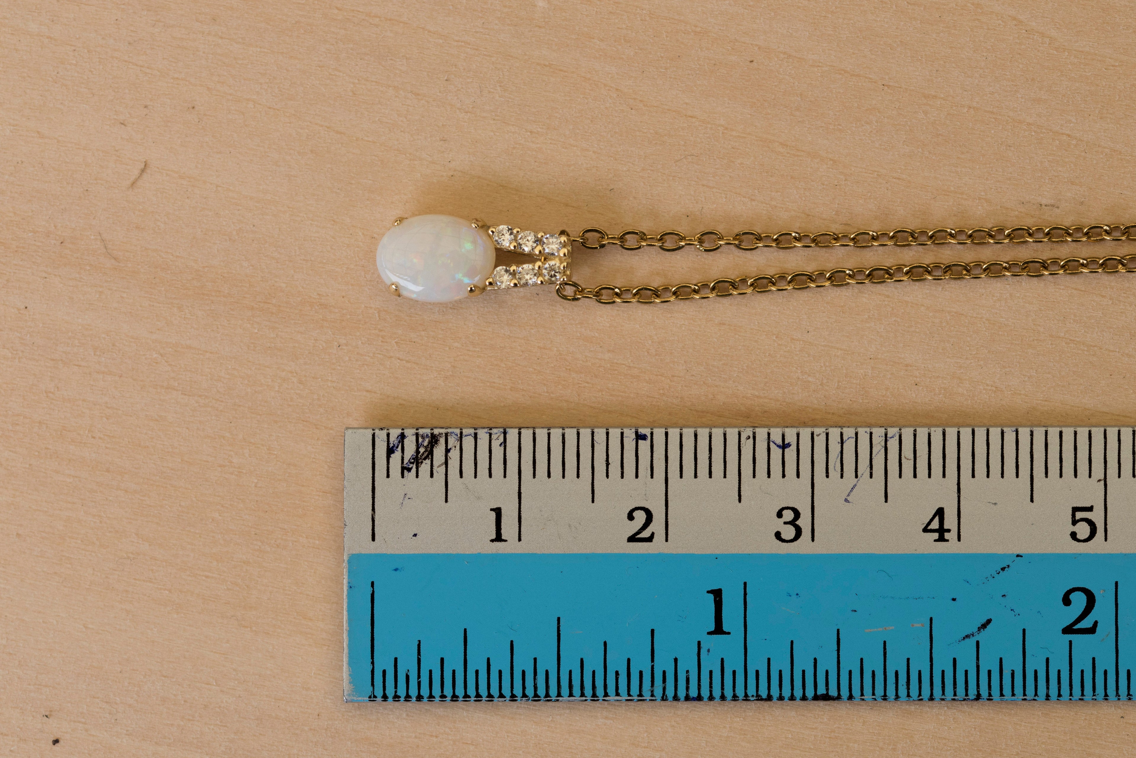 Australian Solid Opal Necklace Pendant in Sterling Silver Yellow Gold Plated