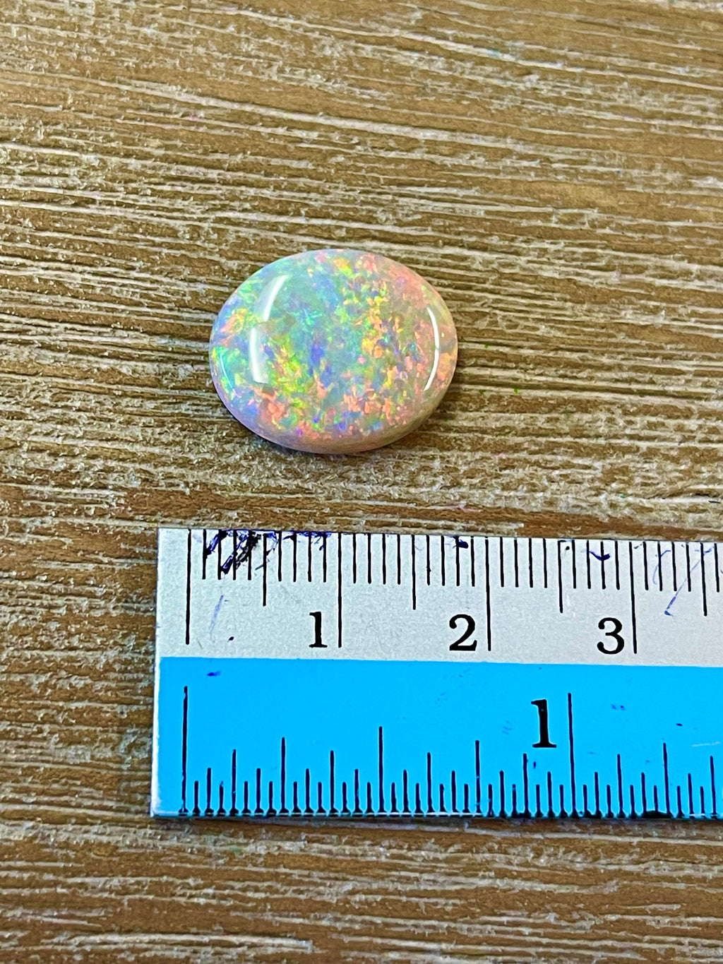 Genuine Australian Opal Loose Stone - Fire Opal Gem - Multi Color Natural Stone