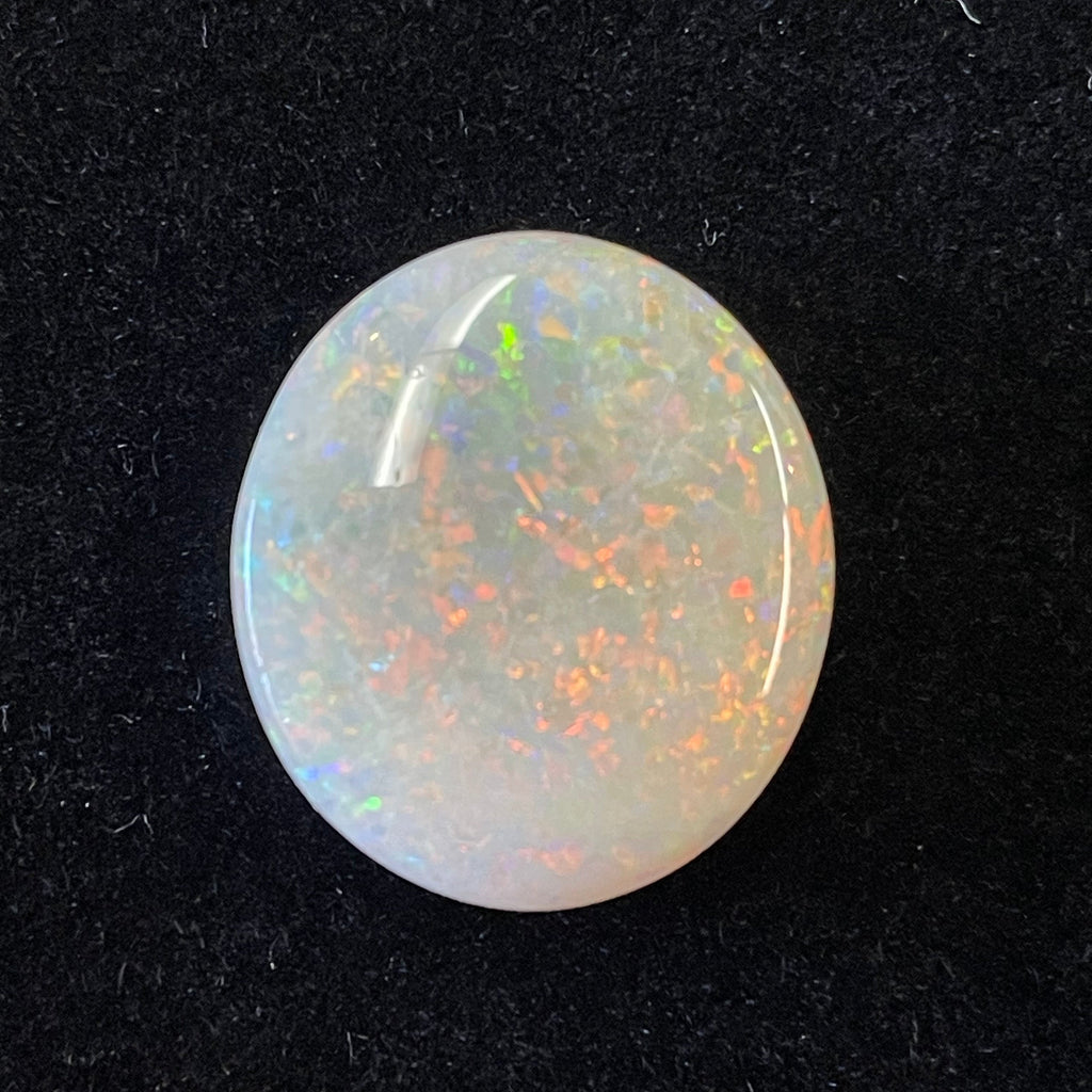 Genuine Australian Opal Loose Stone - Large Fire Opal Gem - Multi Color Natural Stone